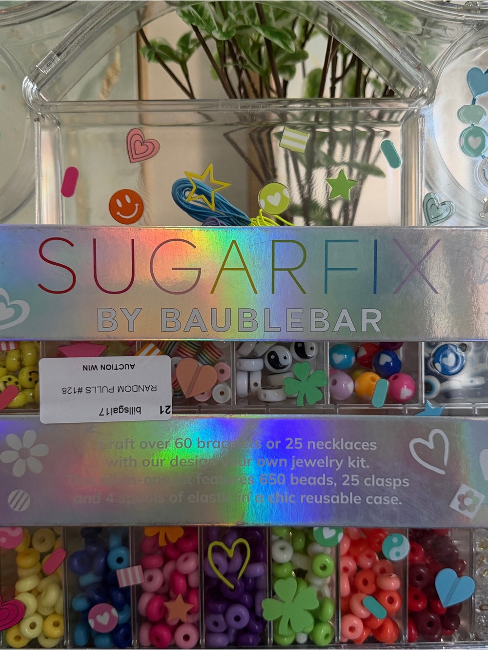 BaubleBar Sugarfix Rainbow Bead Jewelry Kit - Multicolor